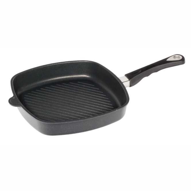 Grillpan AMT Vierkant 28 x 28 cm Inductie Pannenwinkel
